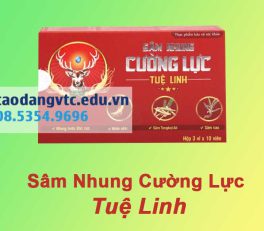 Sâm Nhung Cường Lực Tuệ Linh