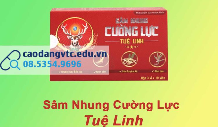 Sâm Nhung Cường Lực Tuệ Linh
